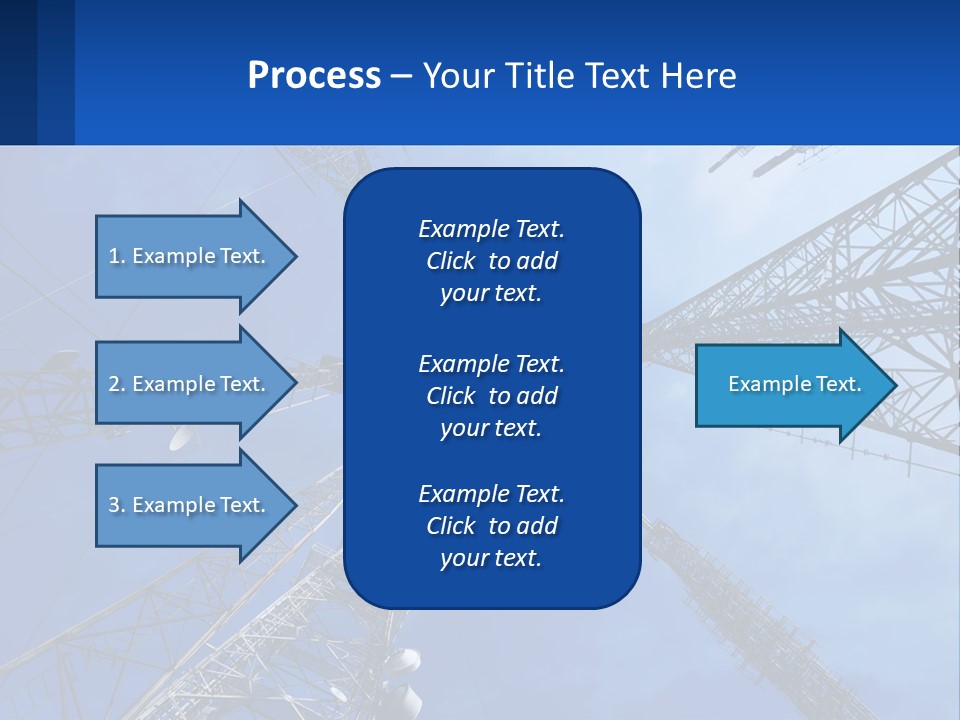 Structure Power Construction PowerPoint Template