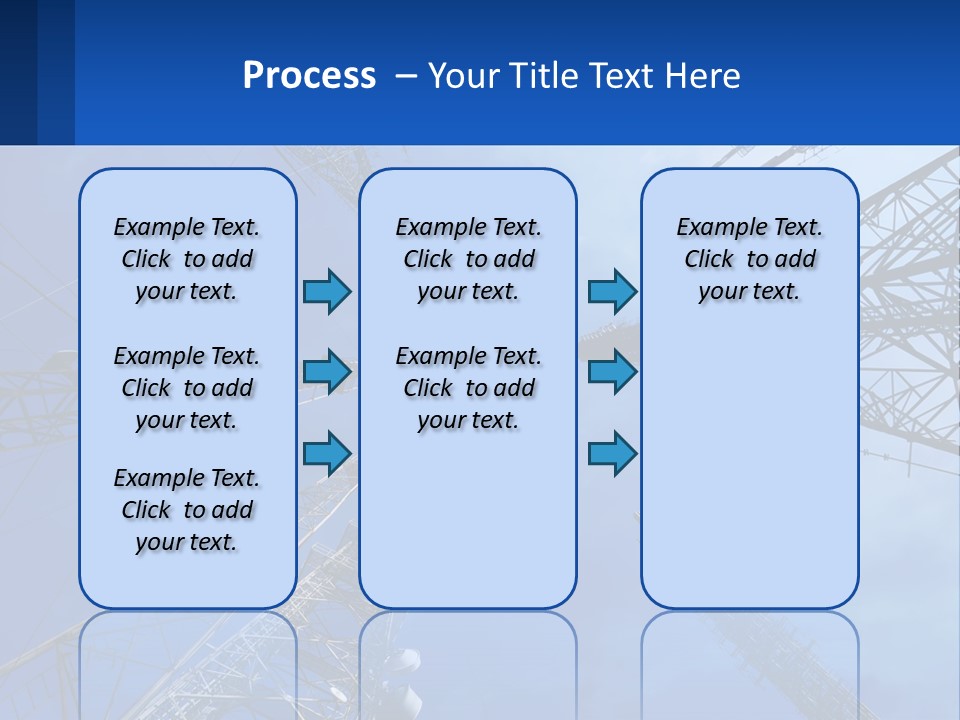 Structure Power Construction PowerPoint Template