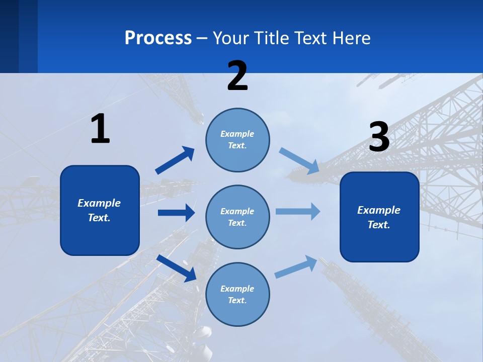 Structure Power Construction PowerPoint Template