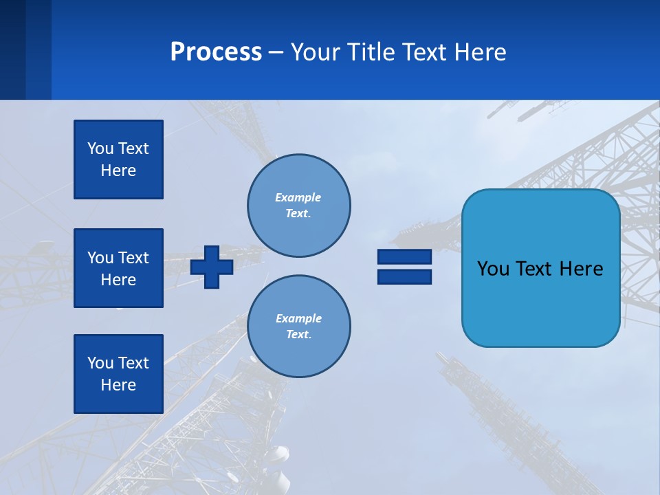 Structure Power Construction PowerPoint Template