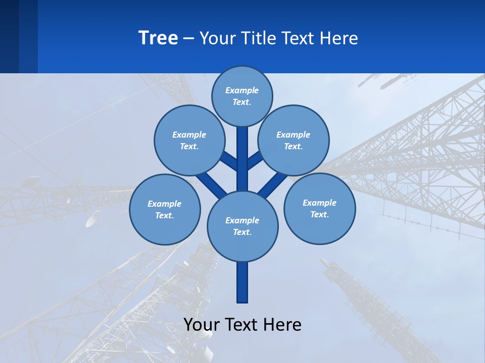 Structure Power Construction PowerPoint Template