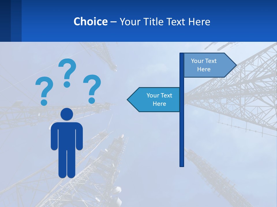 Structure Power Construction PowerPoint Template
