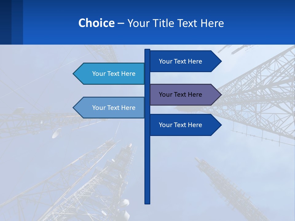 Structure Power Construction PowerPoint Template