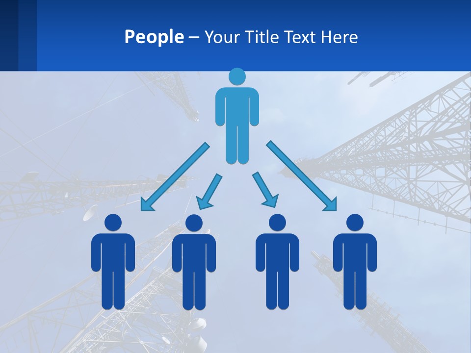 Structure Power Construction PowerPoint Template