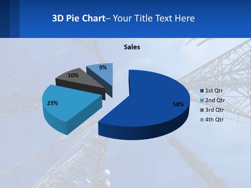 Structure Power Construction PowerPoint Template