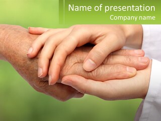 Urgency Hand Finger PowerPoint Template