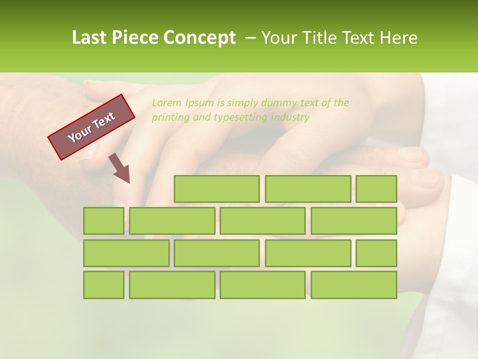 Urgency Hand Finger PowerPoint Template