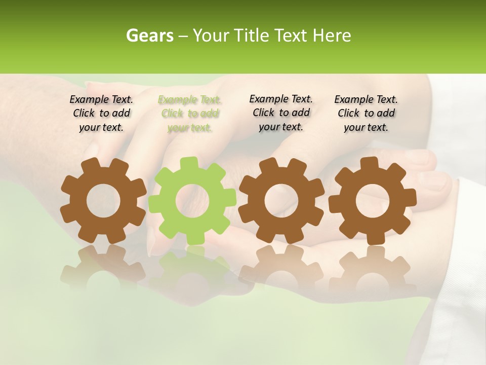 Urgency Hand Finger PowerPoint Template