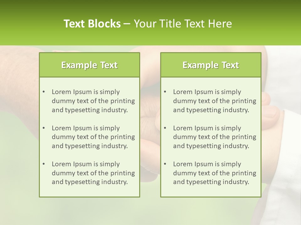 Urgency Hand Finger PowerPoint Template