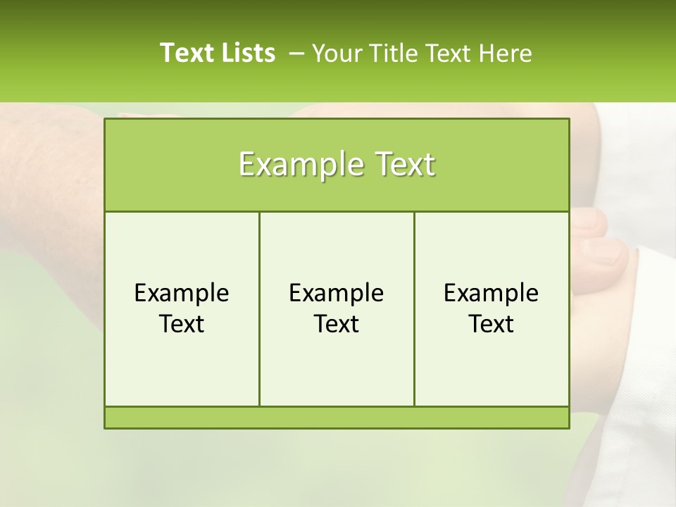 Urgency Hand Finger PowerPoint Template