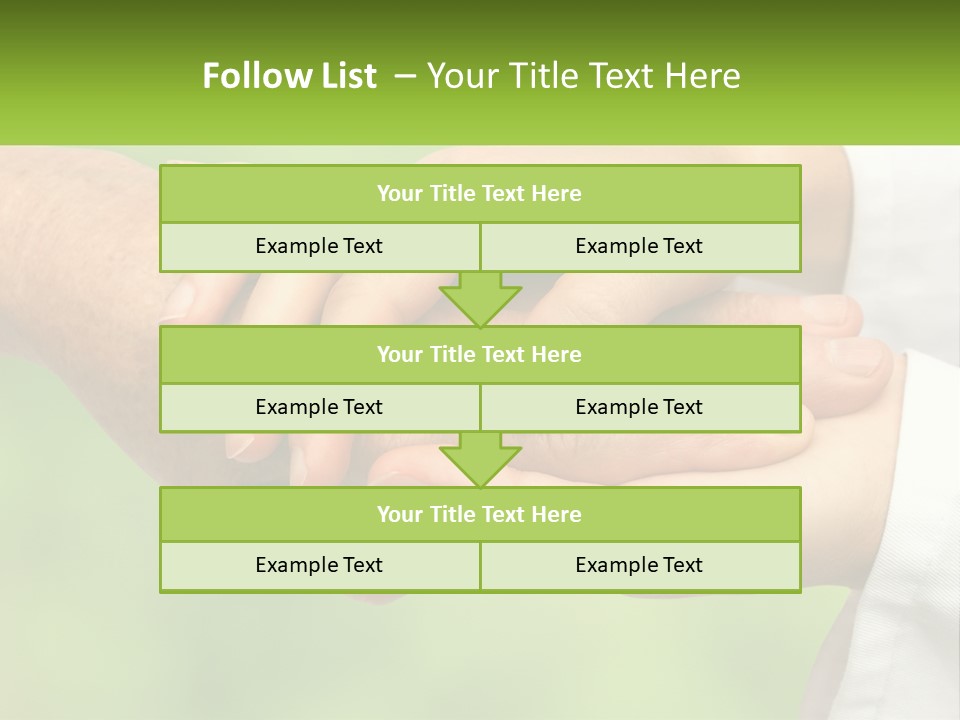 Urgency Hand Finger PowerPoint Template