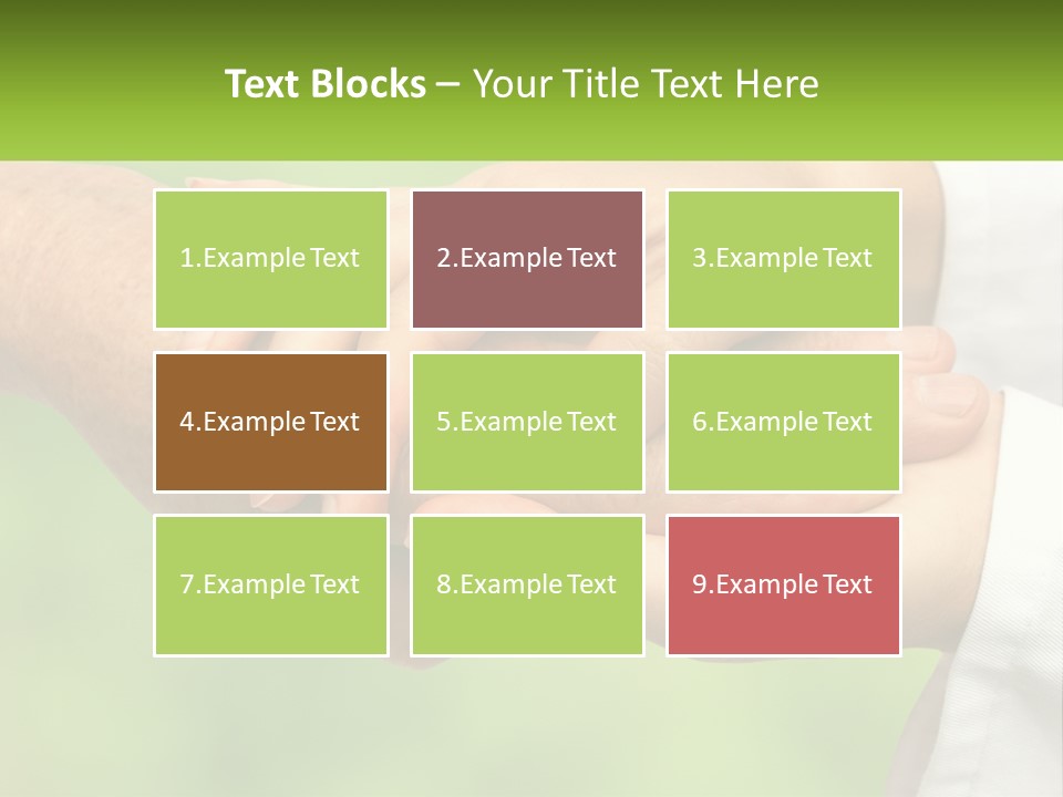 Urgency Hand Finger PowerPoint Template