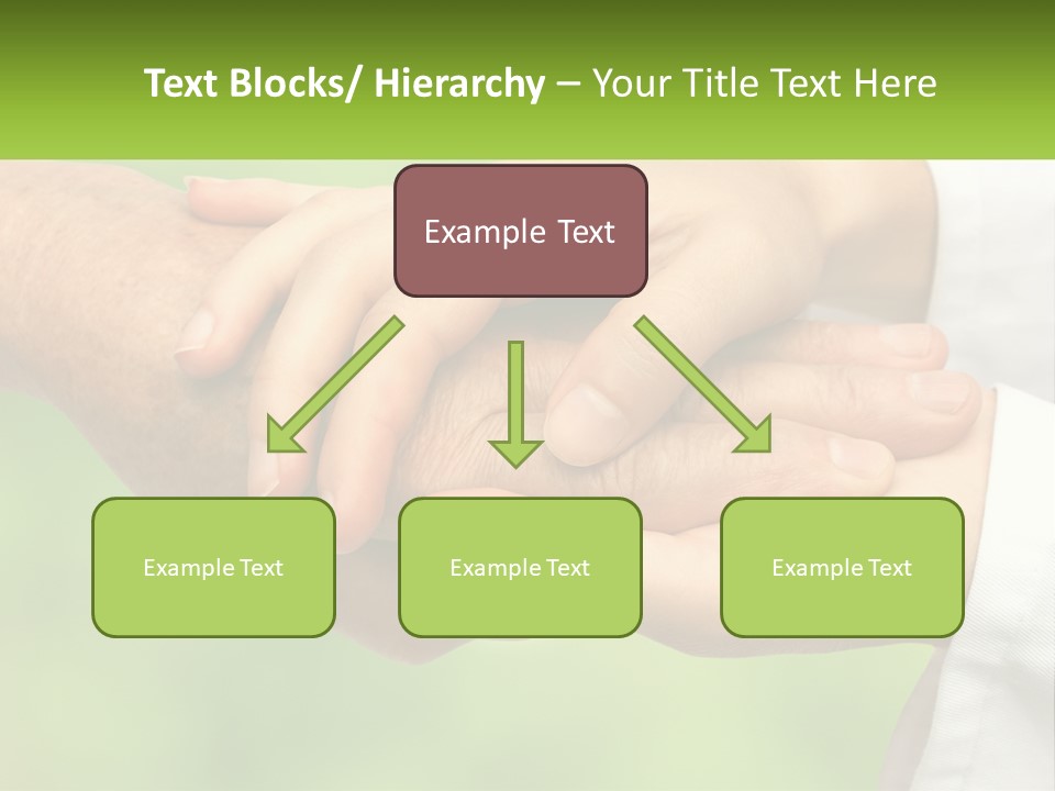 Urgency Hand Finger PowerPoint Template