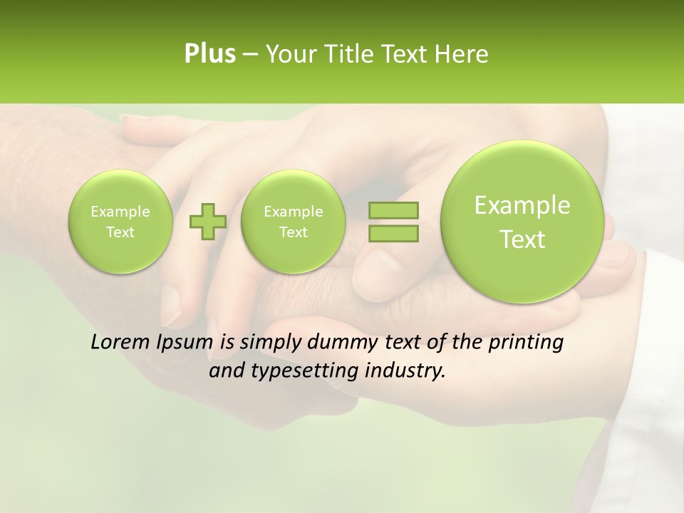 Urgency Hand Finger PowerPoint Template