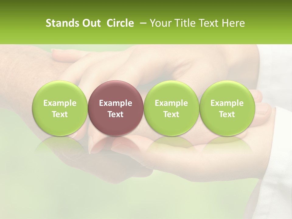 Urgency Hand Finger PowerPoint Template