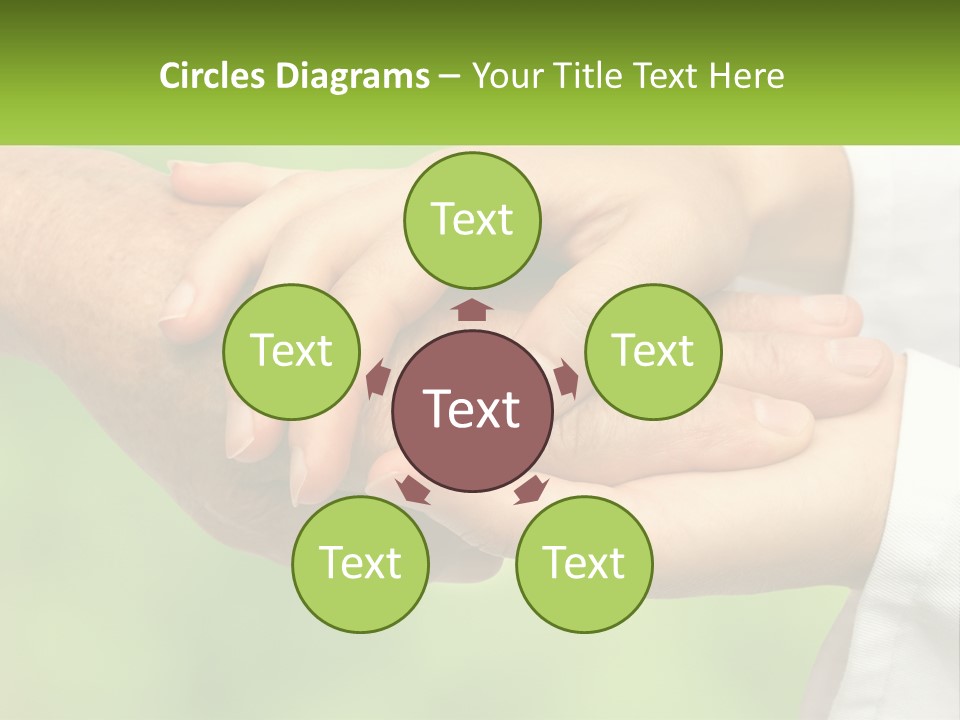 Urgency Hand Finger PowerPoint Template