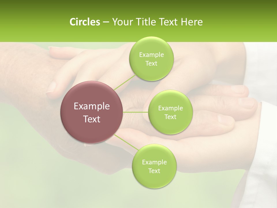 Urgency Hand Finger PowerPoint Template