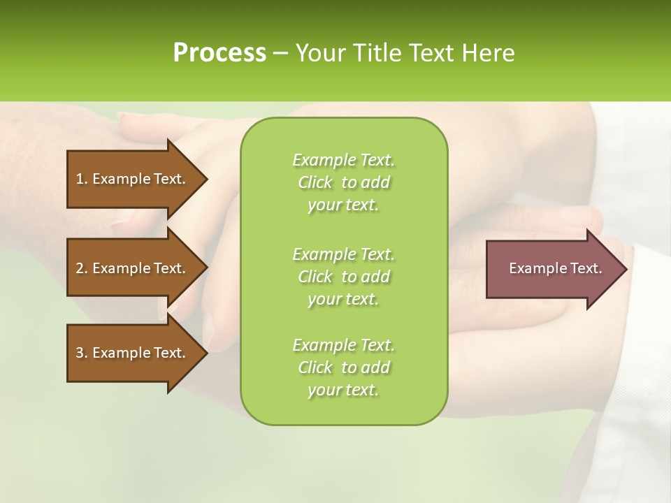 Urgency Hand Finger PowerPoint Template