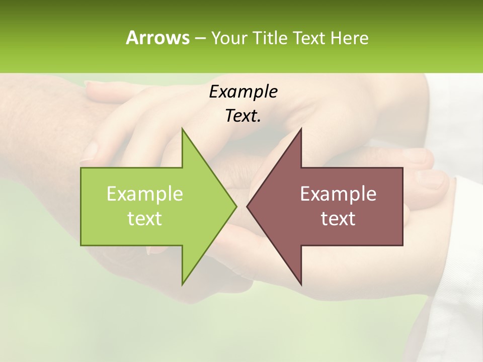 Urgency Hand Finger PowerPoint Template