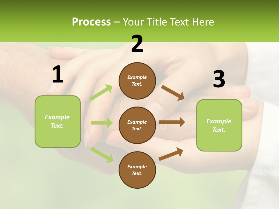 Urgency Hand Finger PowerPoint Template