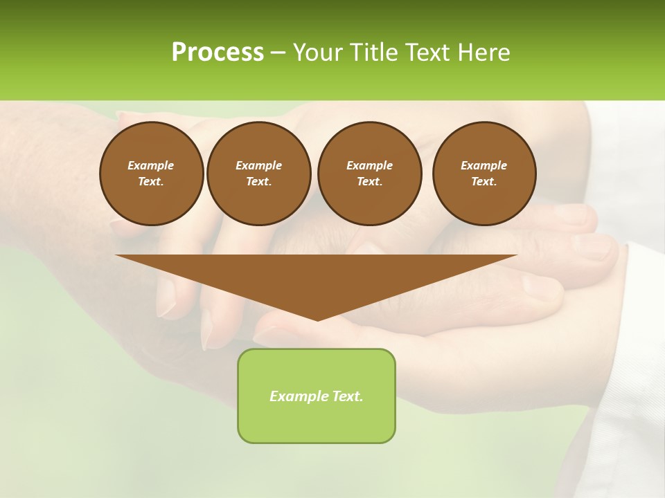 Urgency Hand Finger PowerPoint Template