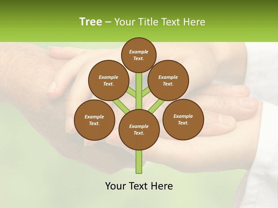 Urgency Hand Finger PowerPoint Template