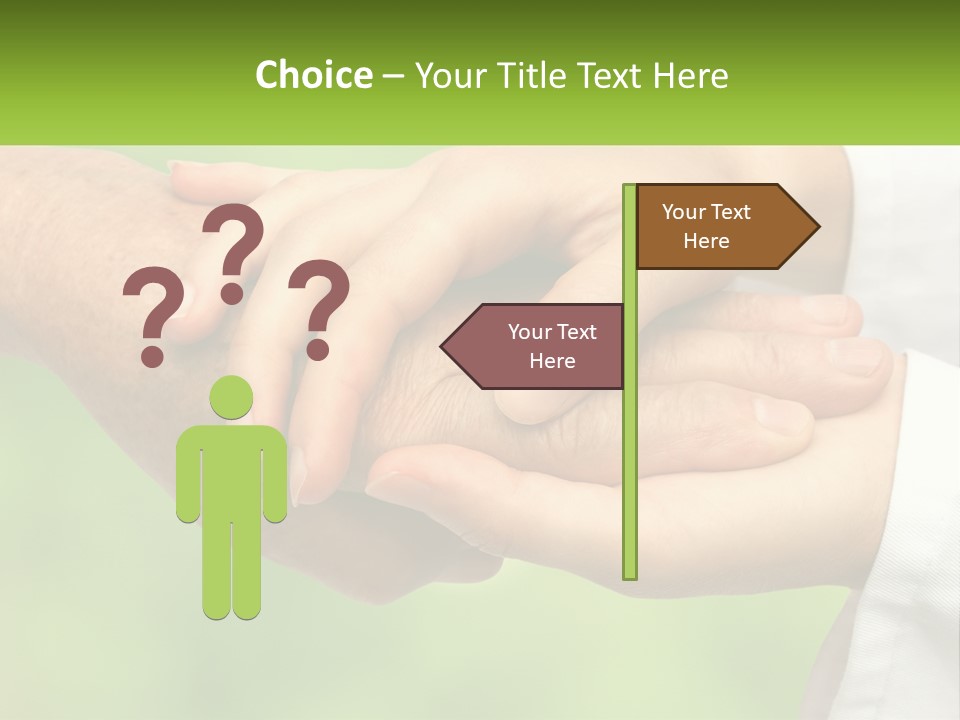 Urgency Hand Finger PowerPoint Template