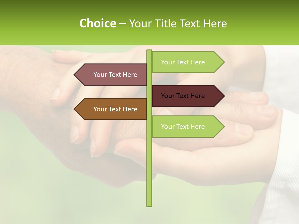 Urgency Hand Finger PowerPoint Template