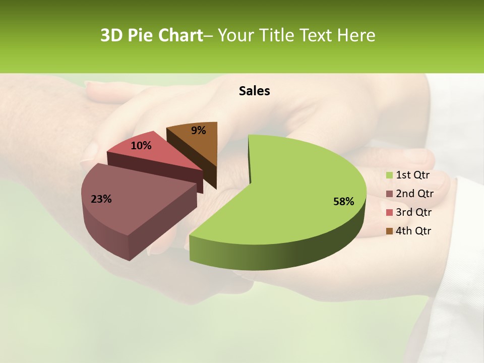 Urgency Hand Finger PowerPoint Template