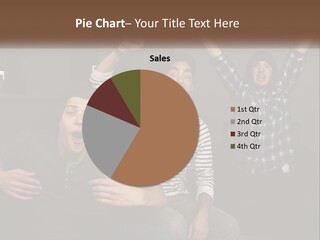 Attractive Multiracial Television PowerPoint Template