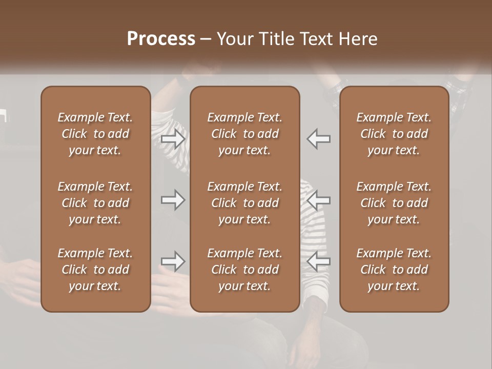 Attractive Multiracial Television PowerPoint Template