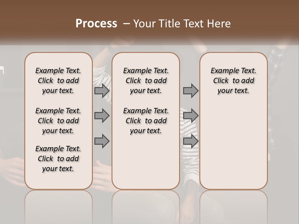Attractive Multiracial Television PowerPoint Template
