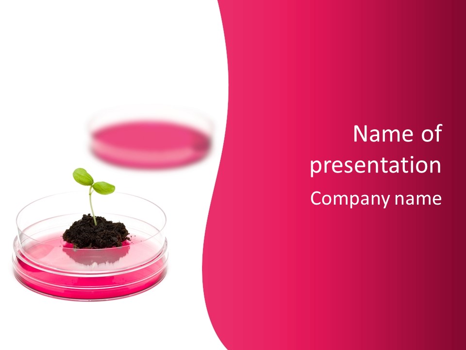 Plant Flora Natural PowerPoint Template