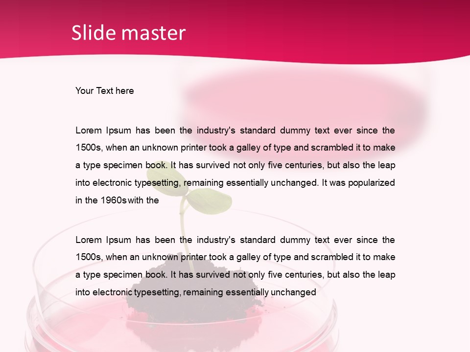 Plant Flora Natural PowerPoint Template