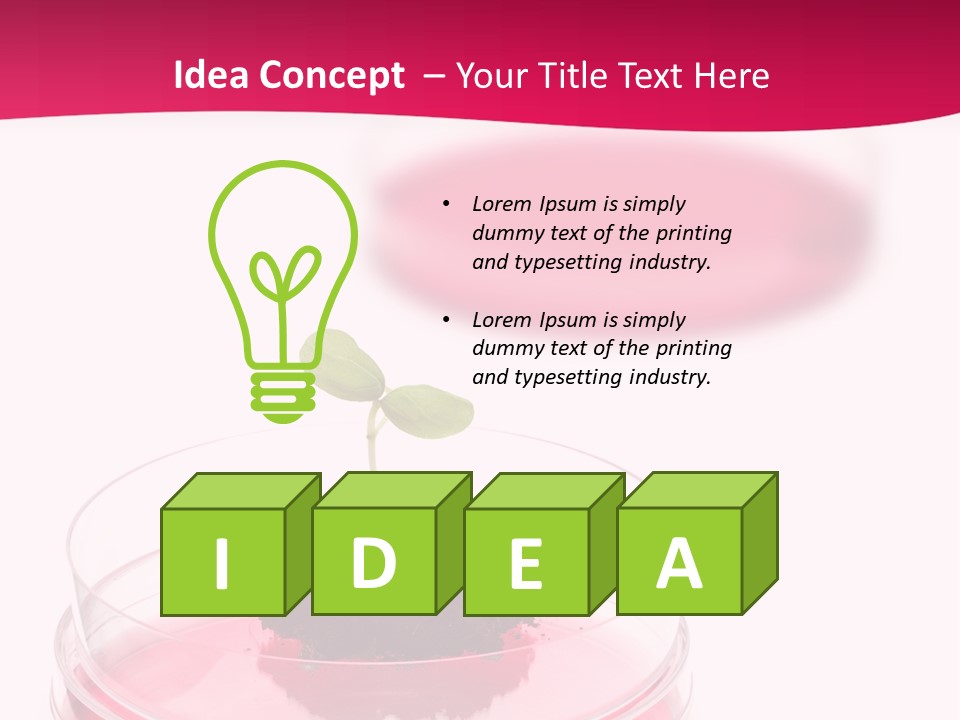 Plant Flora Natural PowerPoint Template