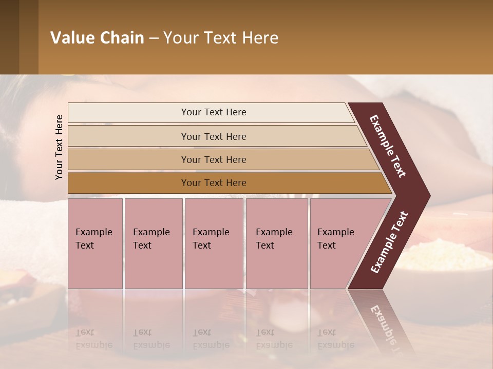 Relaxing Flower Masseur PowerPoint Template