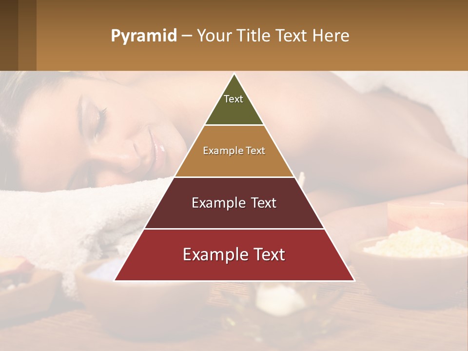 Relaxing Flower Masseur PowerPoint Template