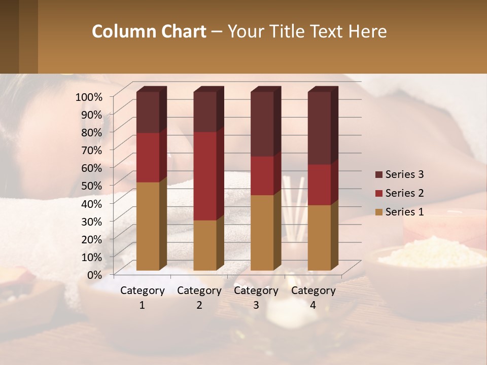 Relaxing Flower Masseur PowerPoint Template