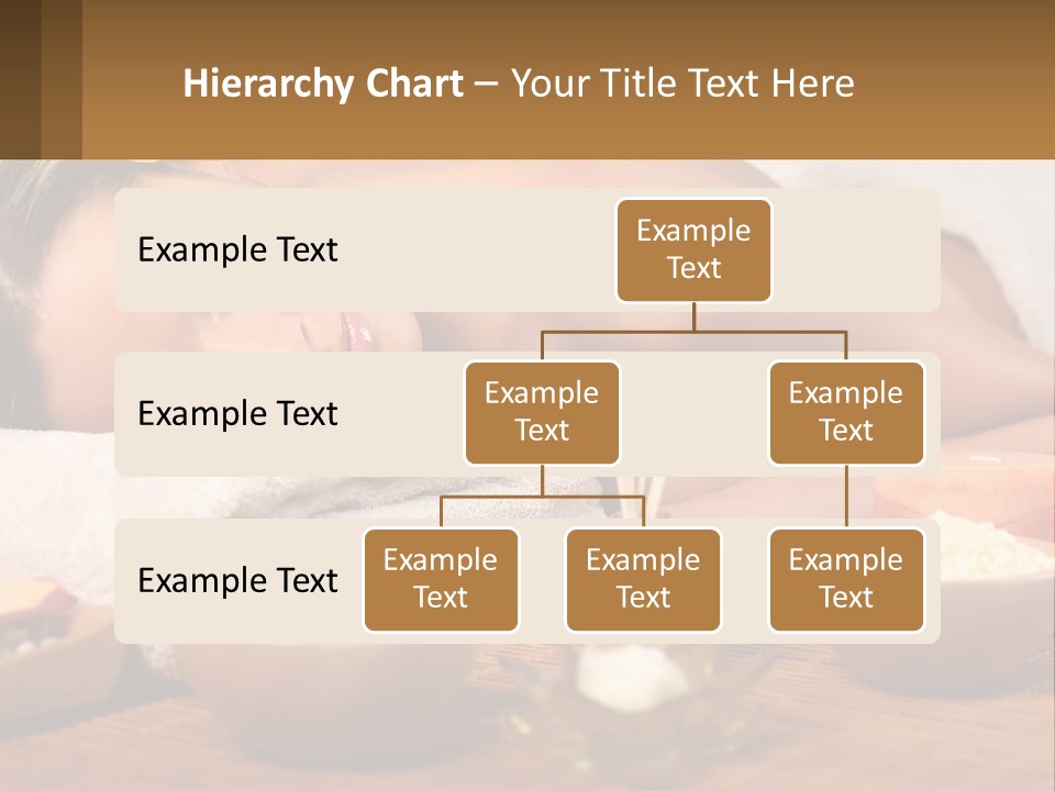 Relaxing Flower Masseur PowerPoint Template