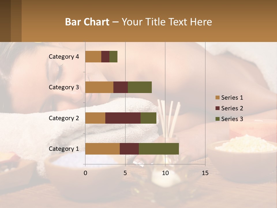 Relaxing Flower Masseur PowerPoint Template