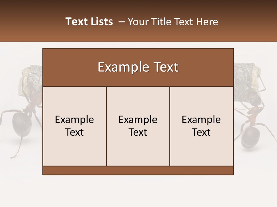 Animals Work Weight PowerPoint Template