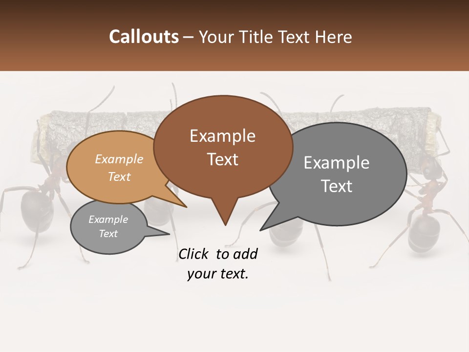 Animals Work Weight PowerPoint Template