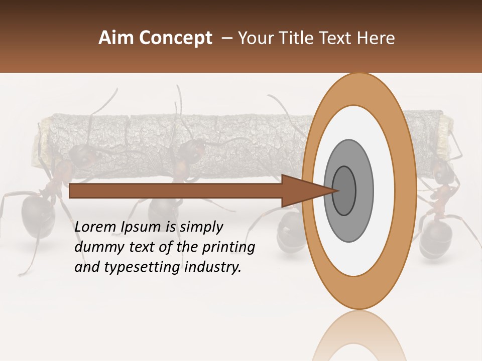 Animals Work Weight PowerPoint Template