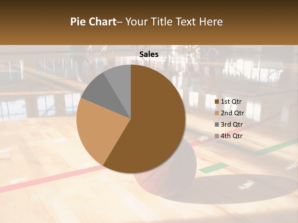 Team Run Gymnasium PowerPoint Template