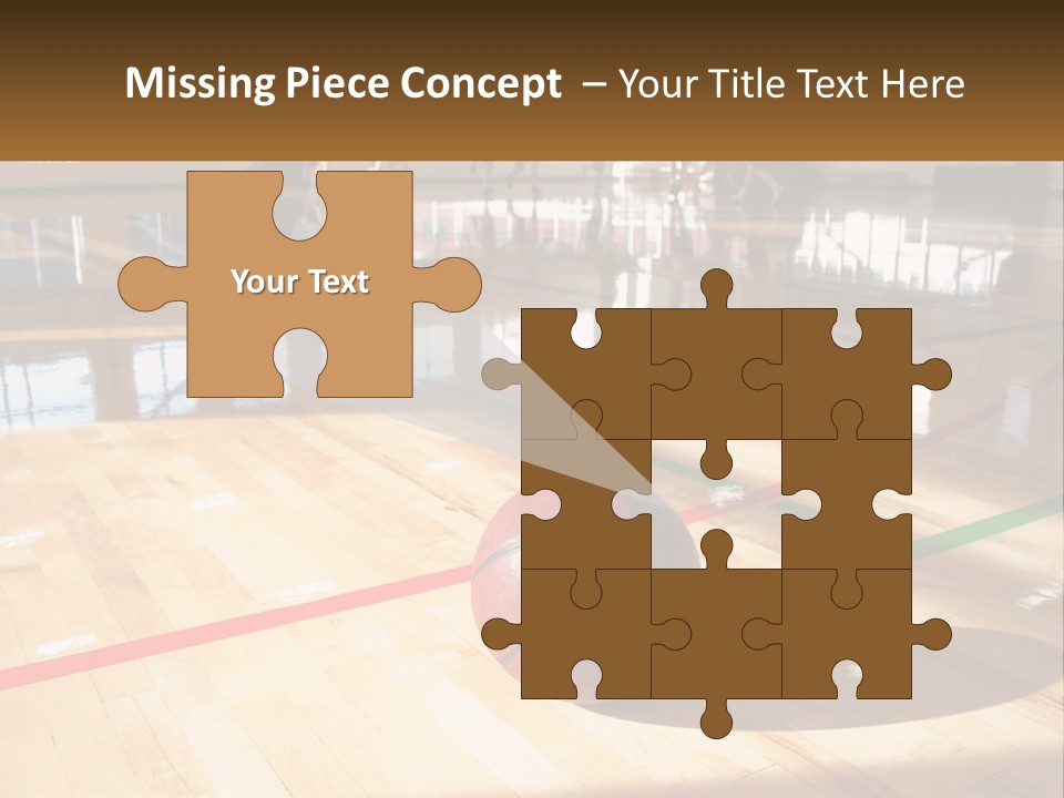 Team Run Gymnasium PowerPoint Template