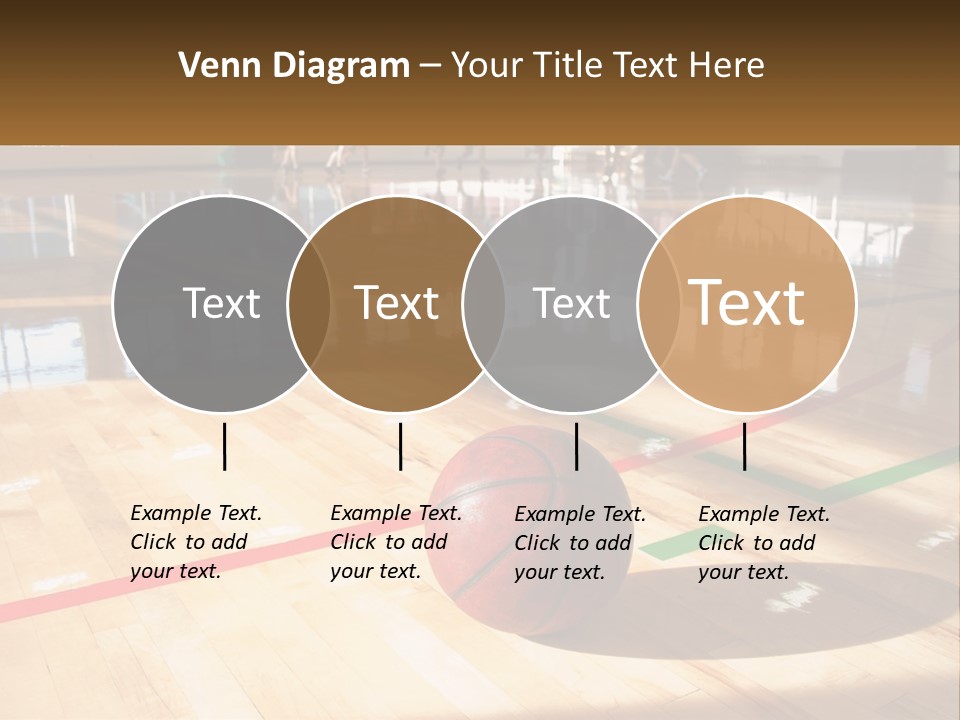 Team Run Gymnasium PowerPoint Template
