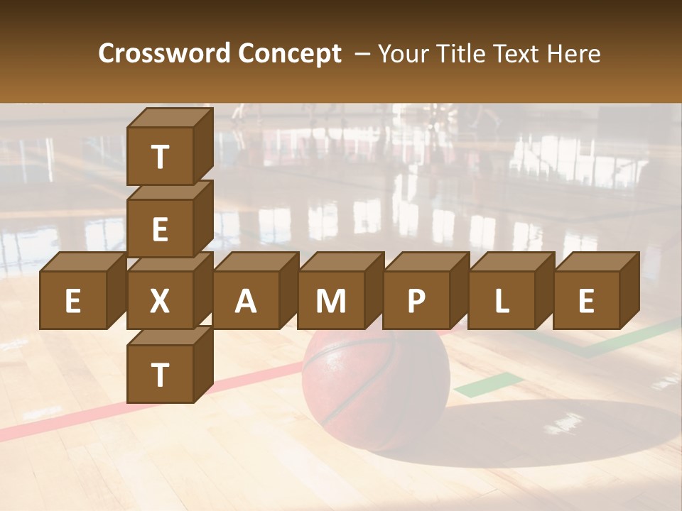 Team Run Gymnasium PowerPoint Template