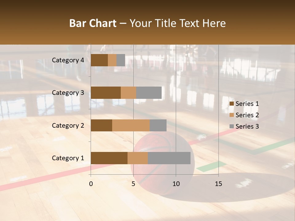 Team Run Gymnasium PowerPoint Template