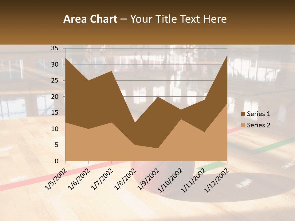 Team Run Gymnasium PowerPoint Template