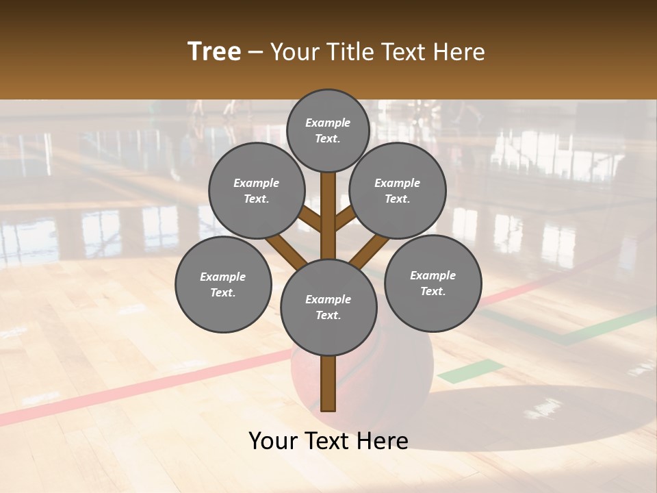Team Run Gymnasium PowerPoint Template